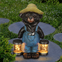 Bears Lighted Statues & Sculptures You'll Love | Wayfair